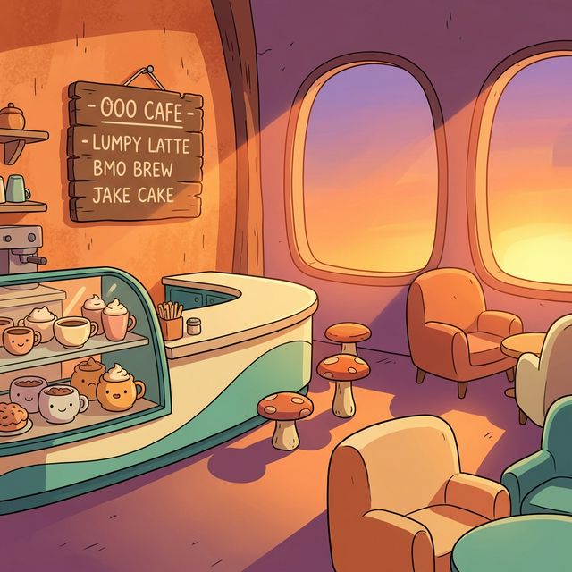 ncafe Animation Style